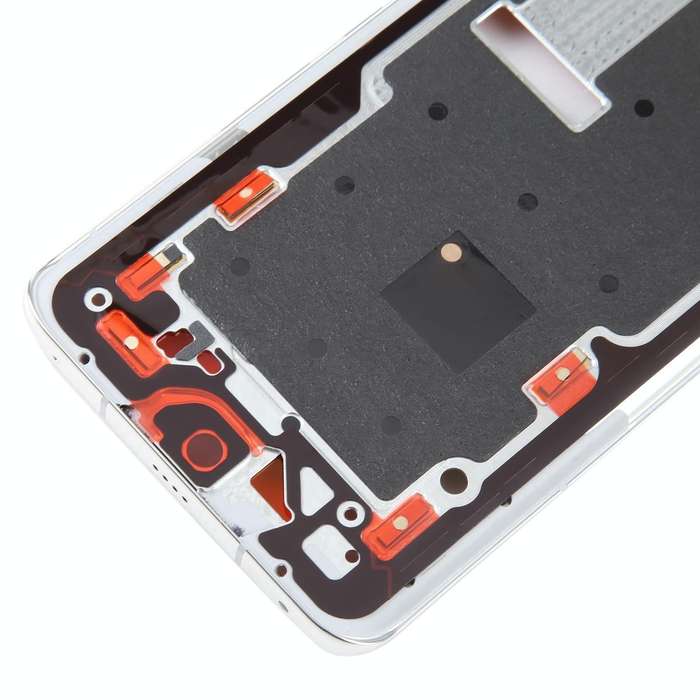 For Honor Magic4 Front Housing LCD Frame Bezel Plate(Silver)