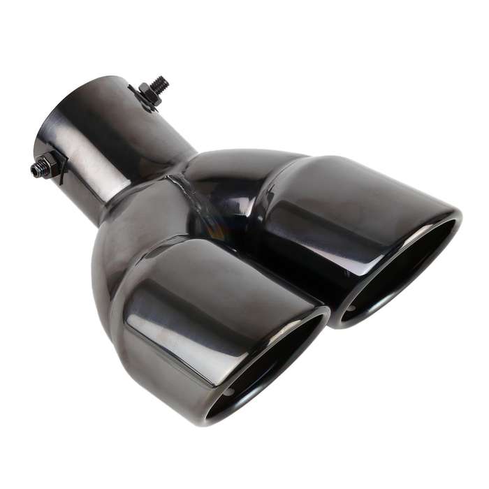 Universal Car Styling Stainless Steel Elbow Exhaust Tail Muffler Tip Pipe, Inside Diameter: 7.2cm...