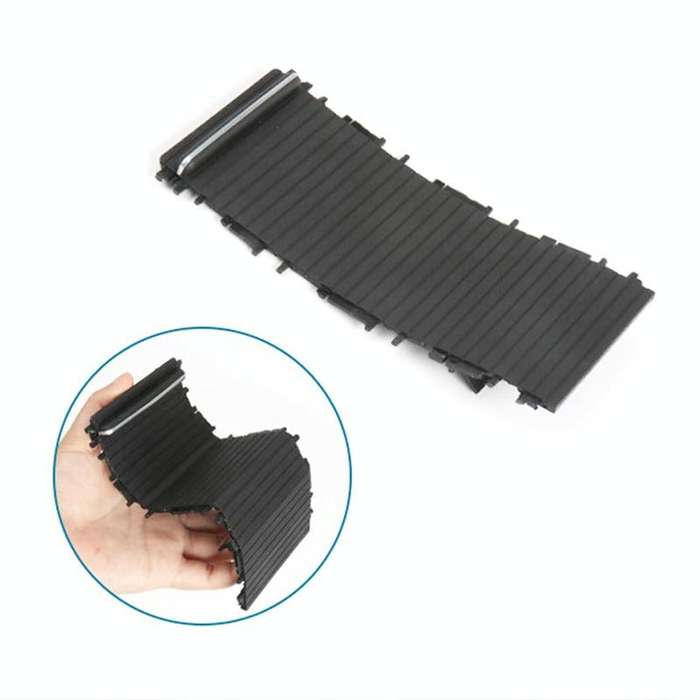 For BMW 3 Series E46 Left Driving Car Center Console Water Cup Holder Cover 51167038333(Black)