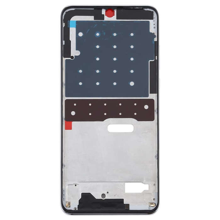 Front Housing LCD Frame Bezel Plate for Huawei P30 Lite (48MP)(White)