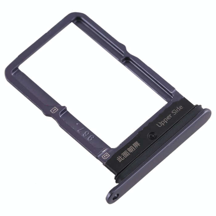 For vivo S5 SIM Card Tray + SIM Card Tray (Black)