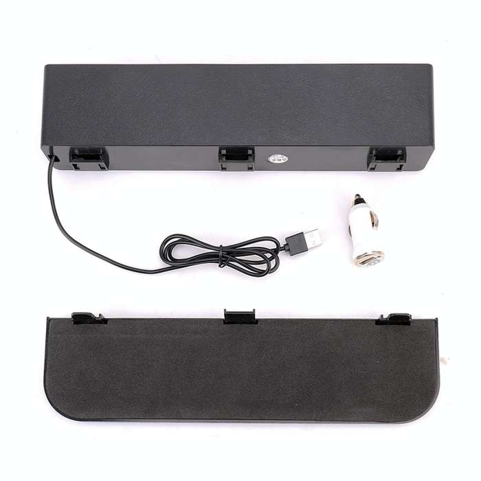 Universal Car Multi-functional Charger Console Side Pocket Seat Gap Side Storage Box, with 2 USB ...