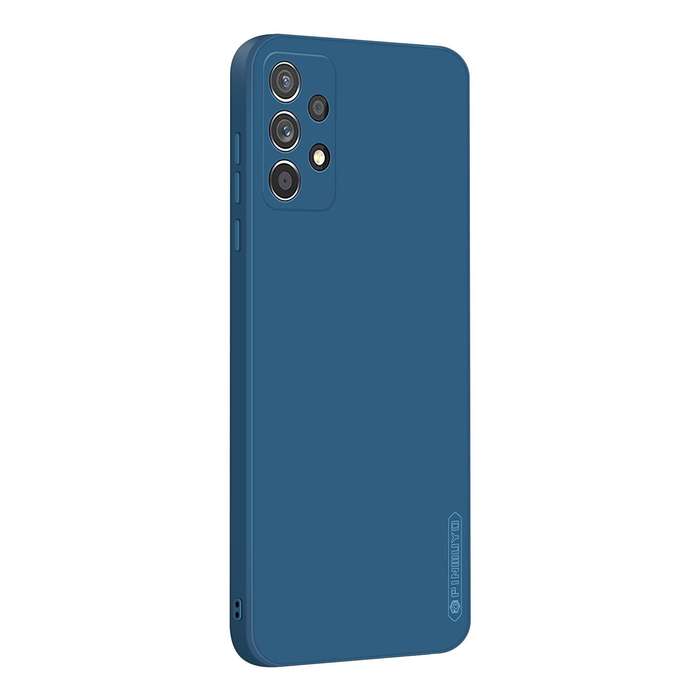 For Samsung Galaxy A53 5G PINWUYO Sense Series Liquid Silicone TPU Phone Case(Blue)