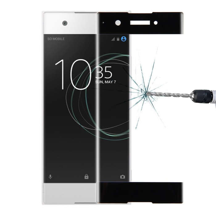 For Sony Xperia XA1 0.33mm 9H Surface Hardness 3D Curved Full Screen Tempered Glass Screen Protec...
