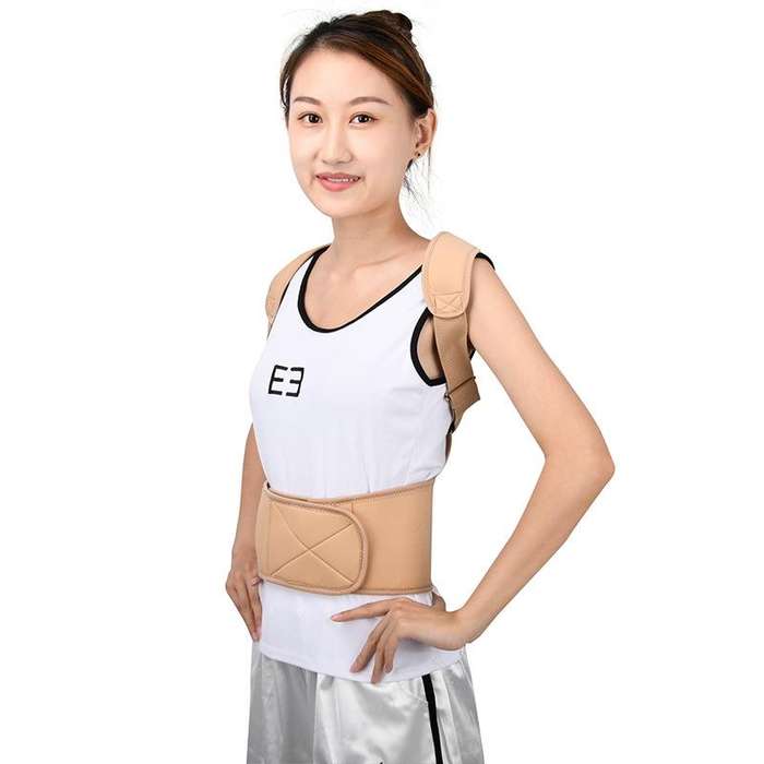 Adult Back Posture Correction Belt Kyphosis Correction Body Restraint Belt, Specification: XXL(Co...