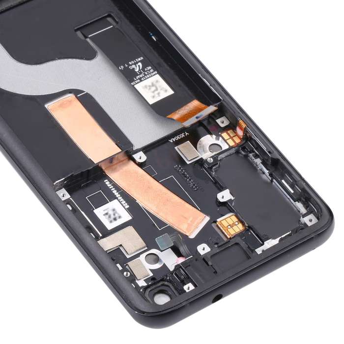 Original AMOLED LCD Screen for Asus Zenfone 8 ZS590KS Digitizer Full Assembly with FrameBlack)