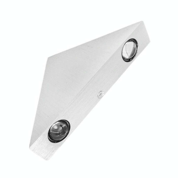 9W LED Triangle Wall Light Interior Corridor Aisle Lights(Blue Light)