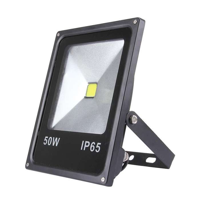 50W IP65 Waterproof White Light LED Floodlight, 4500LM Lamp, AC 85-265V