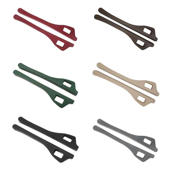 1 Pair Car Seat Gap Bar Car Interior Armrest Box Gap Leak-proof Filler (Red)