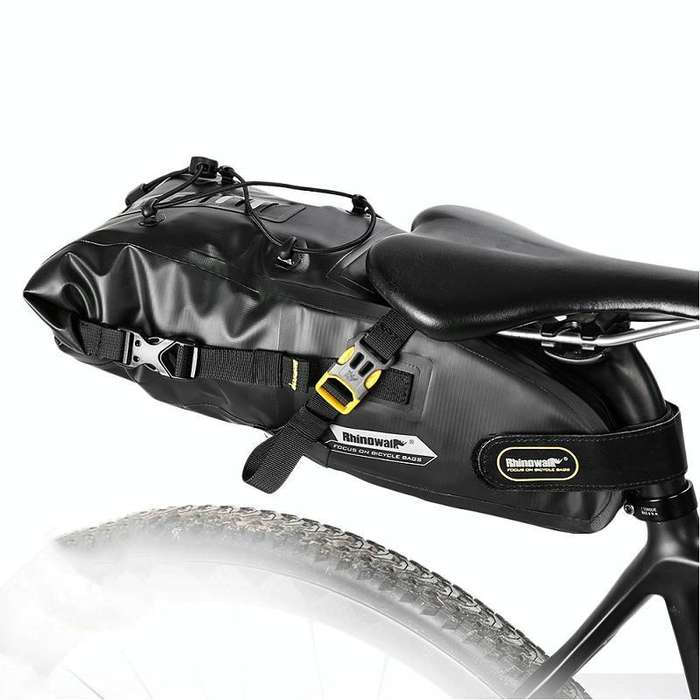 Rhinowalk RK19511 Full Waterproof Bicycle Saddle Tail Bag Big Capacity Road Bike Bag, Colour: RK1...