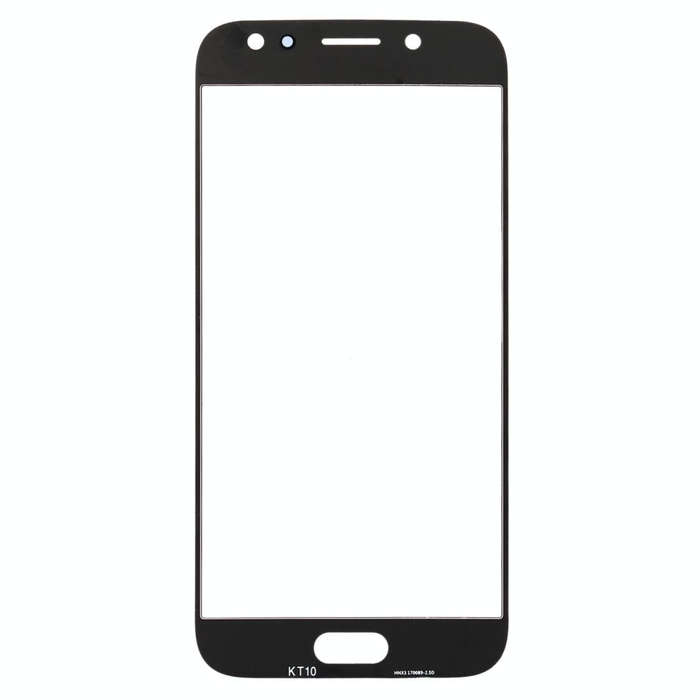 For Samsung Galaxy J3 (2017) / J330 10pcs Front Screen Outer Glass Lens (Rose Gold)