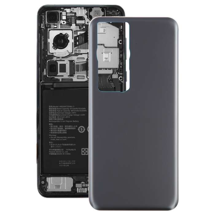 For Huawei P60 Pro Battery Back Cover(Black)