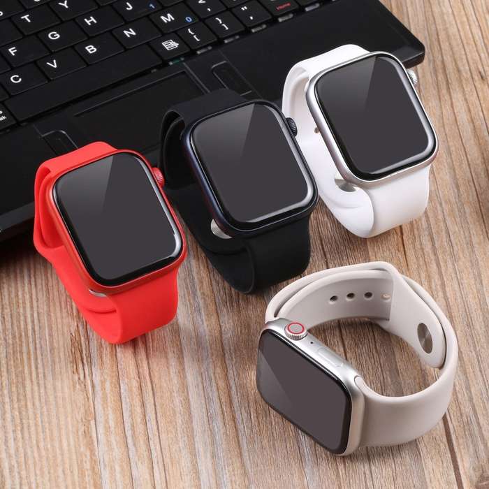 For Apple Watch Series 8 45mm Black Screen Non-Working Fake Dummy Display Model(Midnight)