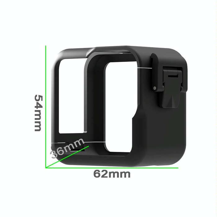 For GoPro Hero 11 Black Mini G11M-BHK-ADJ Protection Border / Rabbit Cage Sports Camera Accessori...