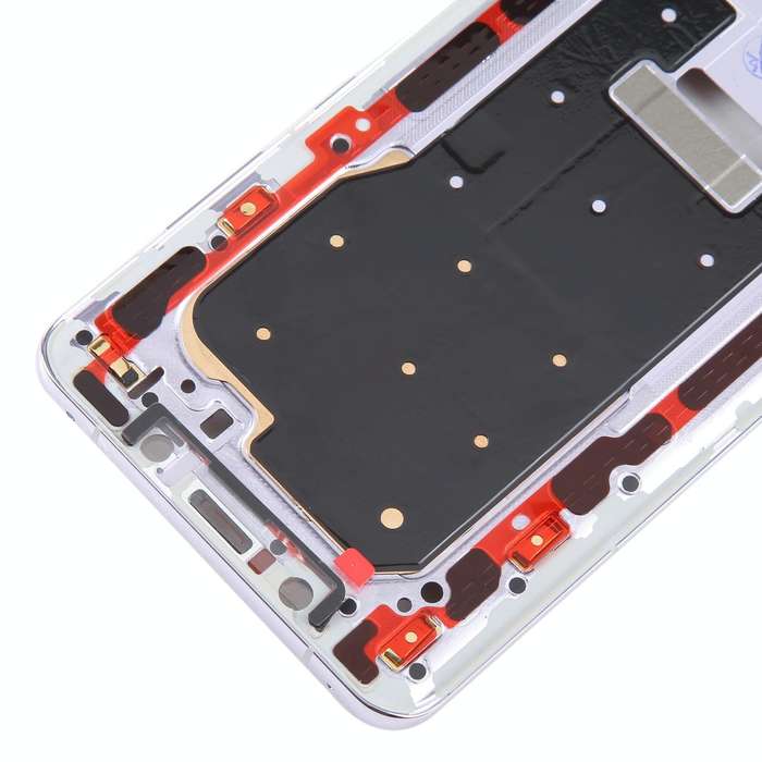 For Huawei Mate 50 Pro Front Housing LCD Frame Bezel Plate(Purple)