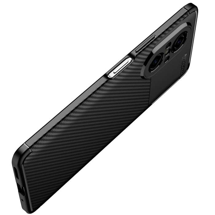 For Huawei nova 9 SE Carbon Fiber Texture Shockproof TPU Phone Case(Black)