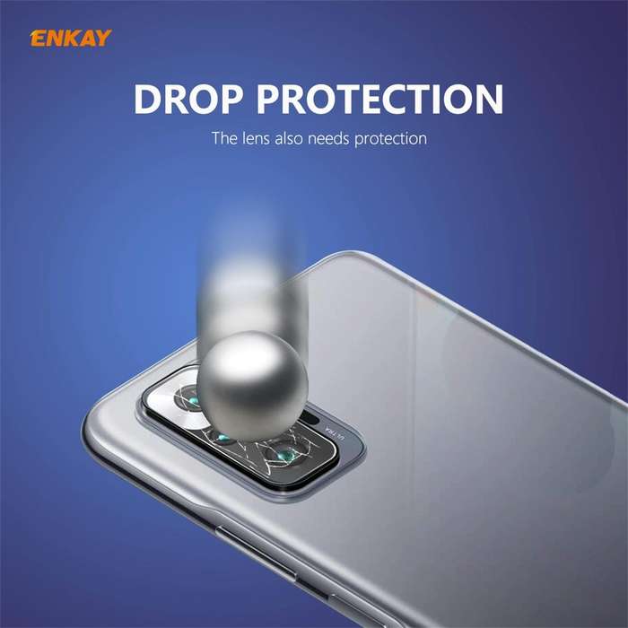 For Redmi Note 10 Pro / Note 10 Pro Max Hat-Prince ENKAY 0.2mm 9H 2.15D Round Edge Rear Camera Le...