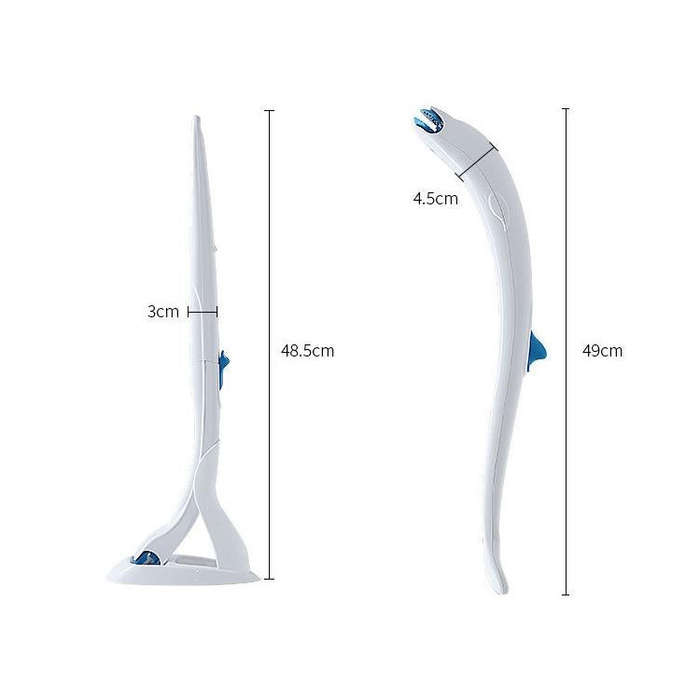 Disposable Toilet Brush Household Toilet Brush with Detergent, Style:Dolphin