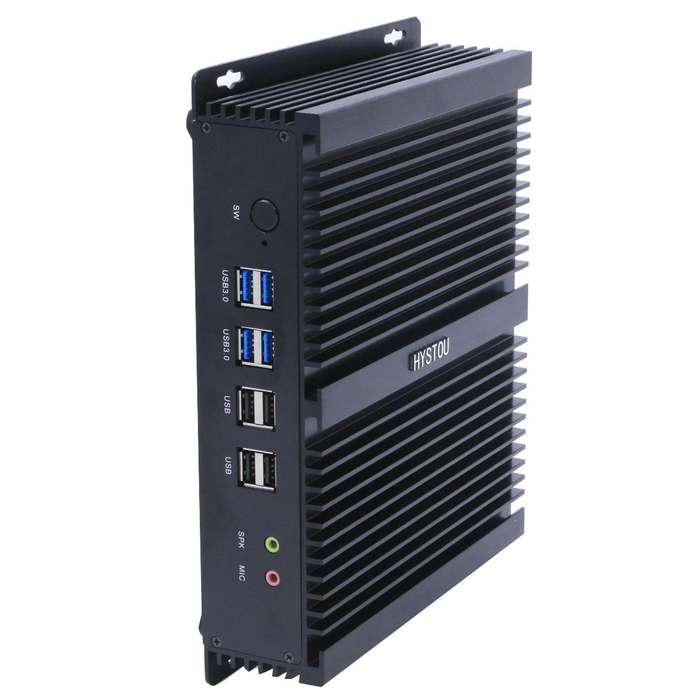 HYSTOU FMP04B-i7-4500U Mini PC Core i7-4500U Intel QS77 Express 3.1GHz, RAM: 8GB, ROM: 128GB, Sup...
