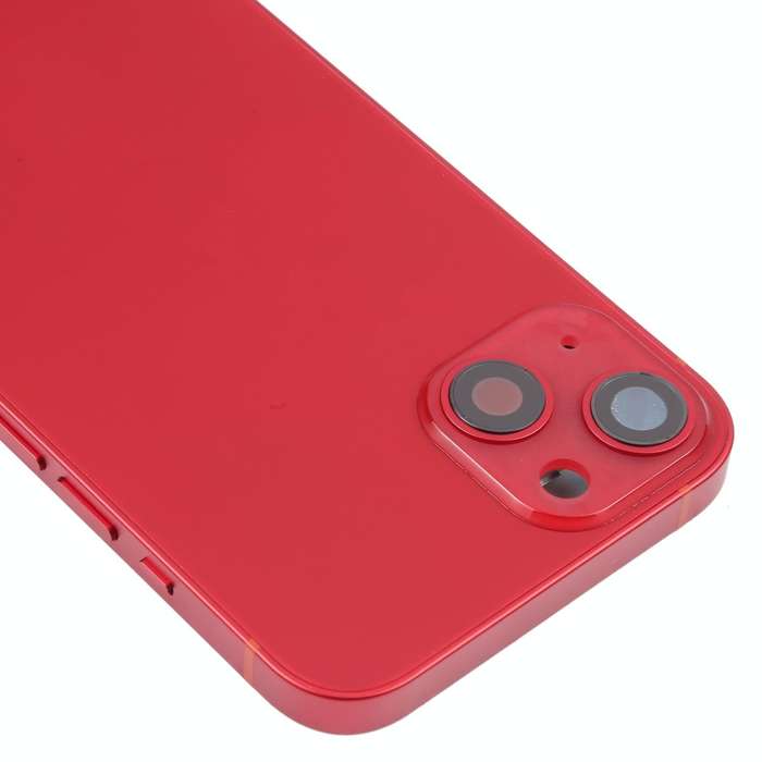 For iPhone 13 Battery Back Cover with Side Keys & Card Tray & Power + Volume Flex Cable & Wireles...