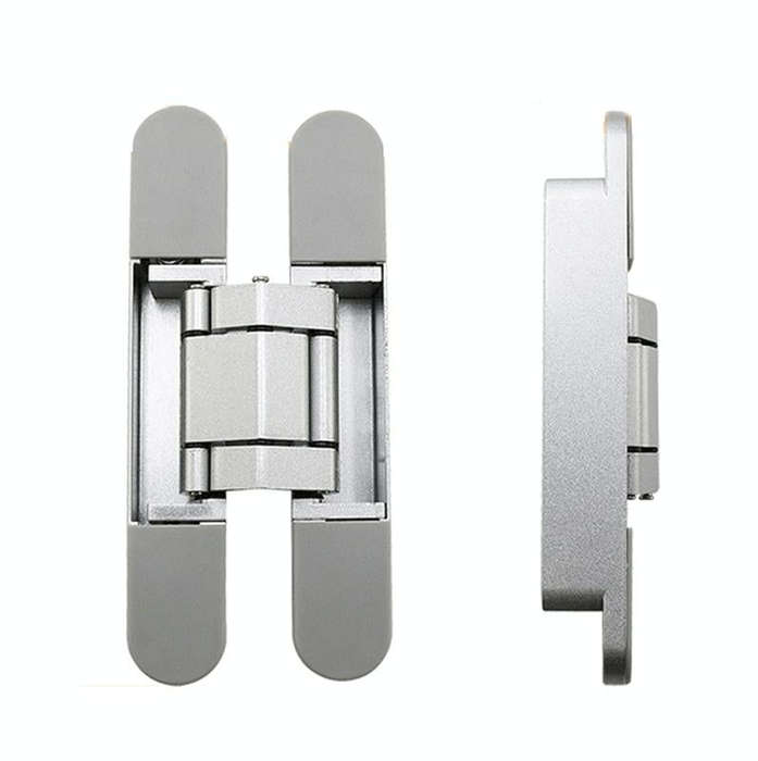 Three-Dimensional Adjustable Cross Hinge Folding Door Concealed Hinge, Specification: No. 4 Sand ...