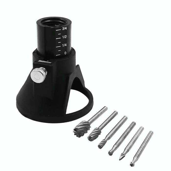 Electric Grinder Locator Milling Cutter Multi-rotation Tool Cutting High Speed Steel Router Drill...