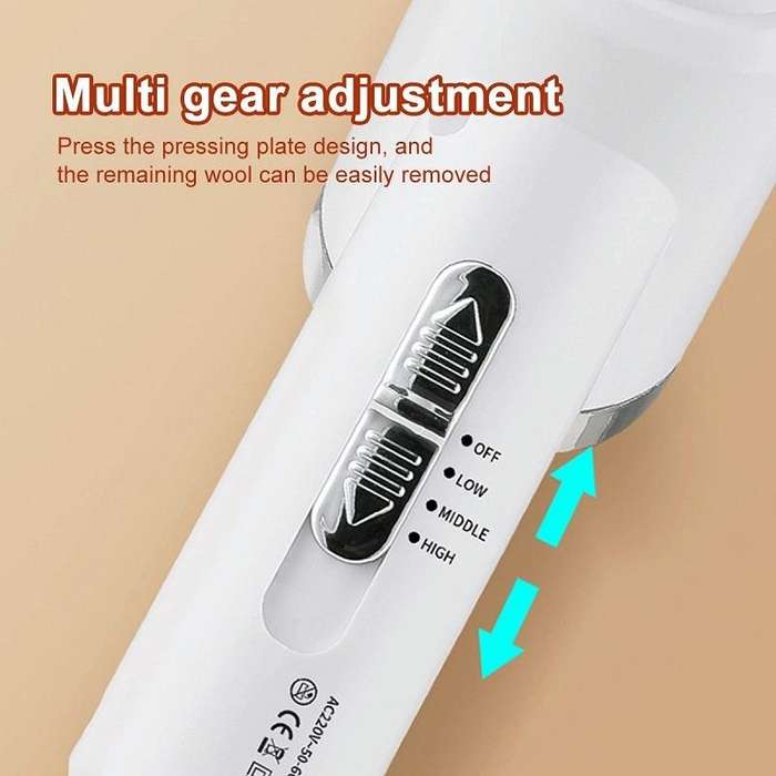 Pet Electric Comb Cat And Dog Brushing Cleaning Hair Dryer, Specification: UK Plug(3 Generation 8...