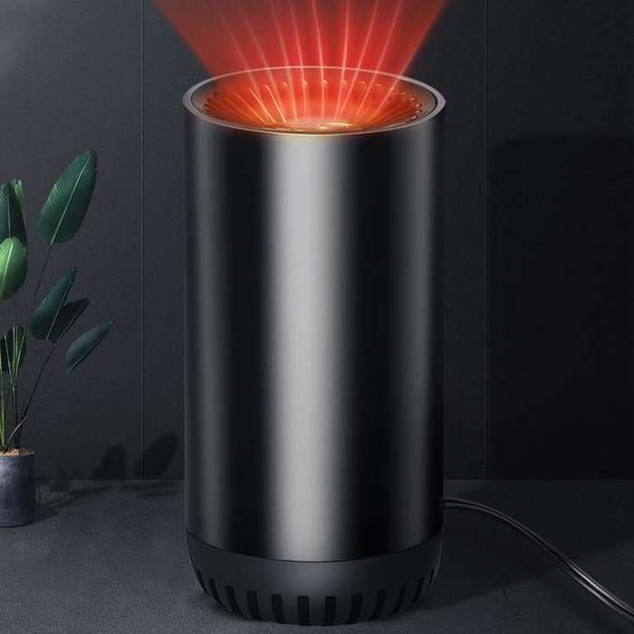 Car Heater High-Power Cylinder Heater 12V Defogging Defroster, Style:Purification 8112