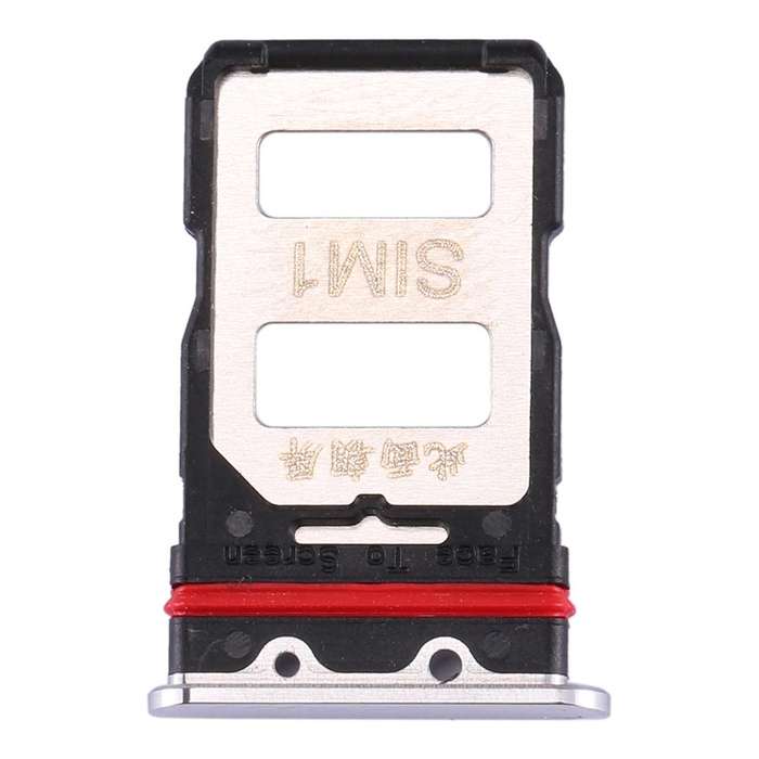SIM Card Tray + SIM Card Tray for Xiaomi Redmi K30 Pro(Silver)