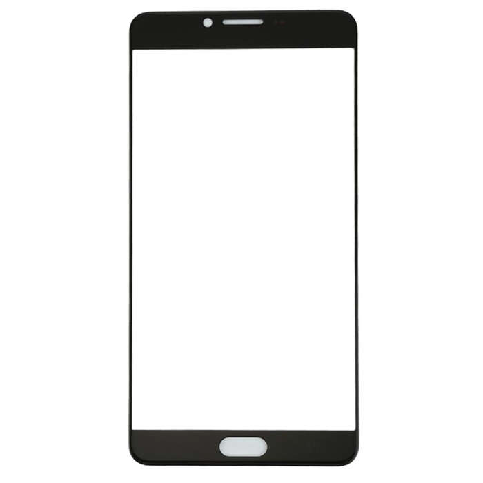 For Samsung Galaxy C9 Pro / C900 10pcs Front Screen Outer Glass Lens (Black)