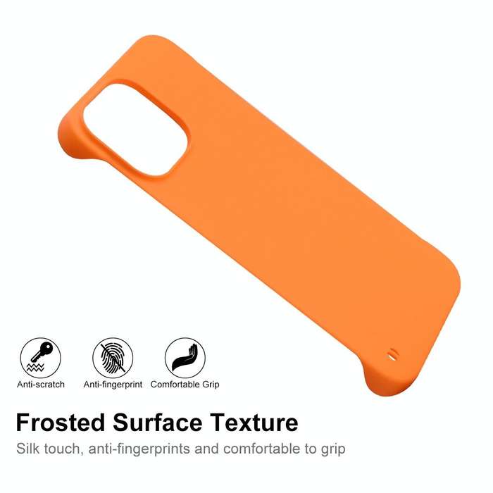 For iPhone 14 Pro Max ENKAY Matte Frameless PC Phone Case(Black)