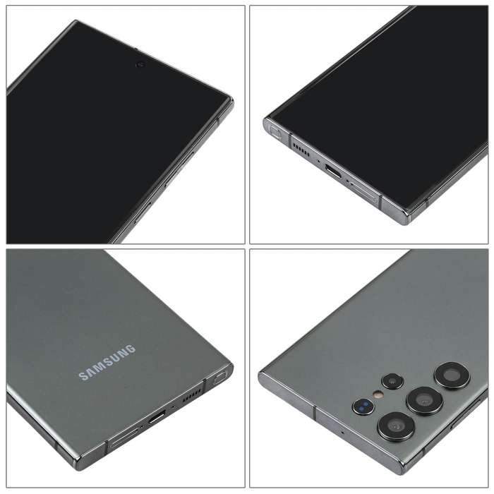For Samsung Galaxy S23 Ultra 5G Black Screen Non-Working Fake Dummy Display Model(Green)