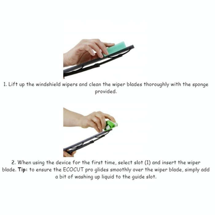 Car Windshield Wiper Blade Restorer