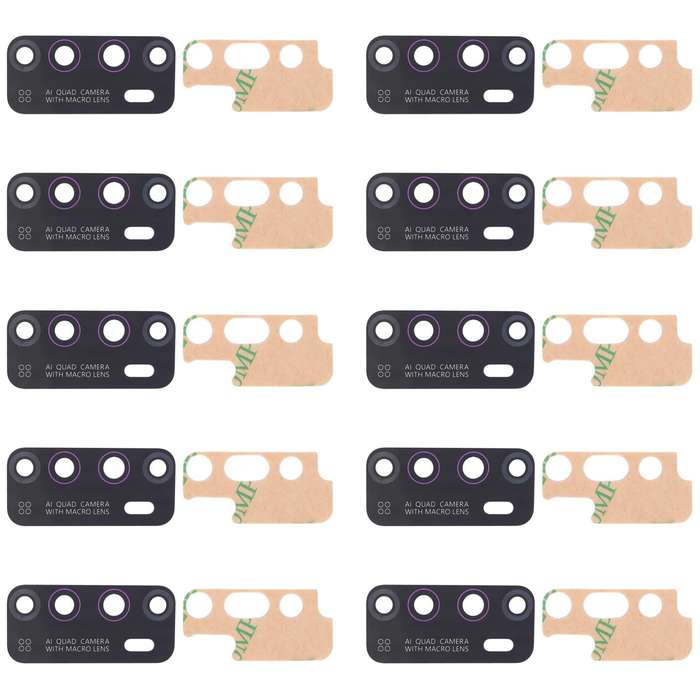 For Infinix Hot 9 X655C, X655, X655D 10pcs Back Camera Lens