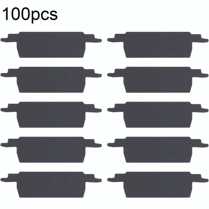 For iPhone 14 Plus 100set Battery Black Adhesive Strip Sticker