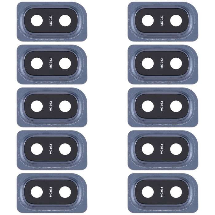 For Samsung Galaxy A10 10pcs Camera Lens Cover (Black)