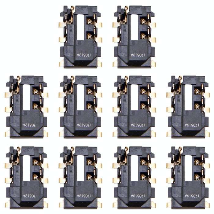 10 PCS Earphone Jack for Huawei P20 Lite