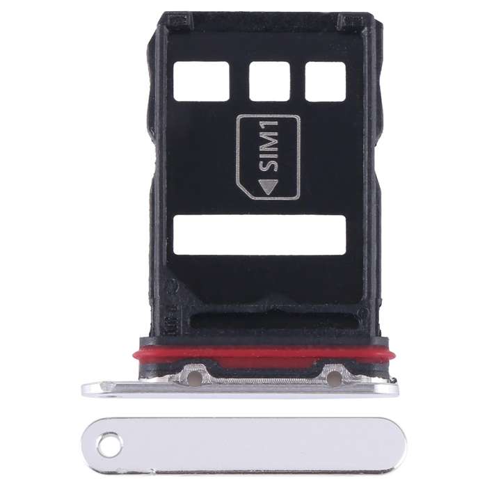 For Honor Magic5 Pro SIM + NM Card Tray (Silver)