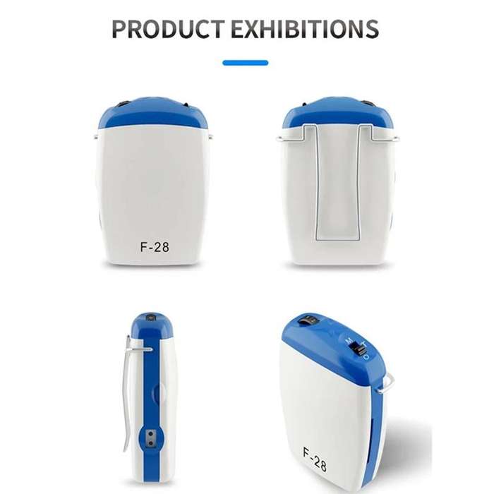 AXON F-28 Sound Amplifier Deaf Hearing Aids(Blue White)