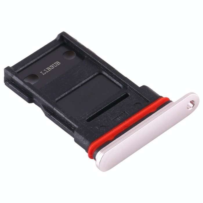 For OnePlus 8 Original SIM Card Tray (Silver)