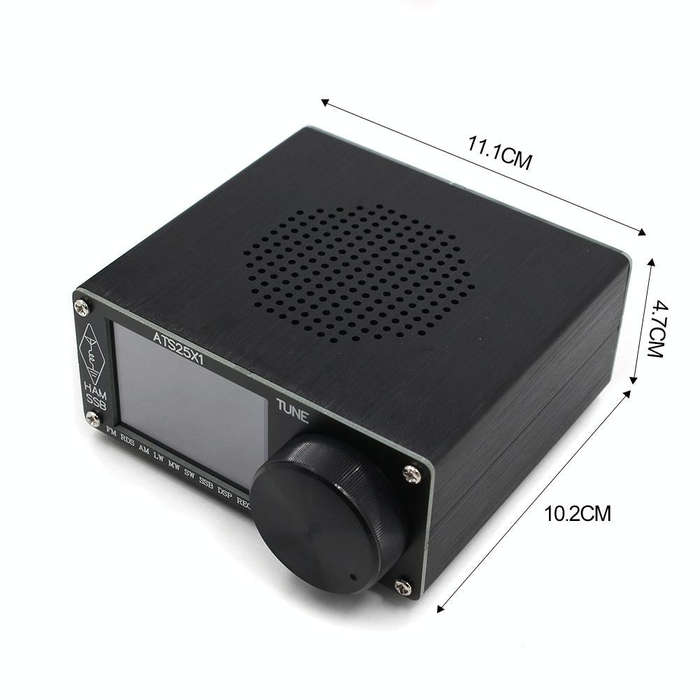ATS-25X1 Updated Version Si4732 Chip 2.4-Inch Touch Screen All-Band Radio Receiver FM/LW/MW/SSB