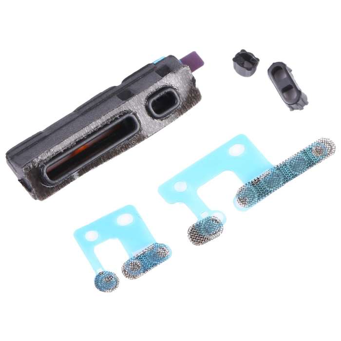 10sets Speaker Ringer Buzzer Dustproof Mesh For iPhone 14 (Silver)