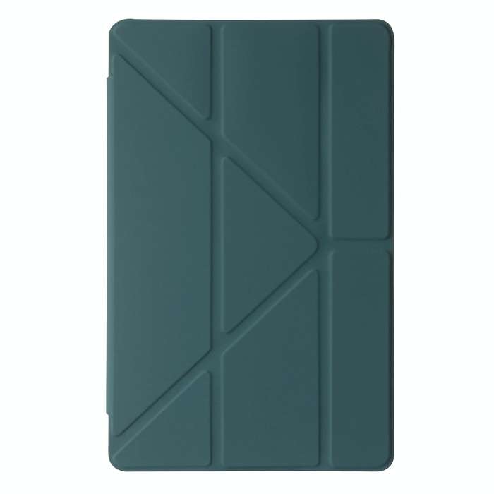 For Xiaomi Redmi Pad 10.6 Deformation Silicone Leather Tablet Case(Deep Green)