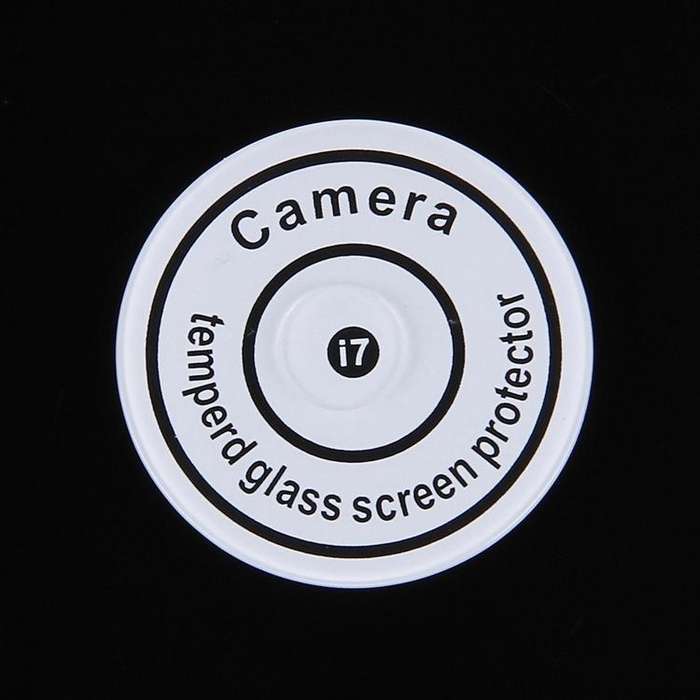 For iPhone 7 Circular Rear Camera Lens Protector Tempered Glass Protective Film
