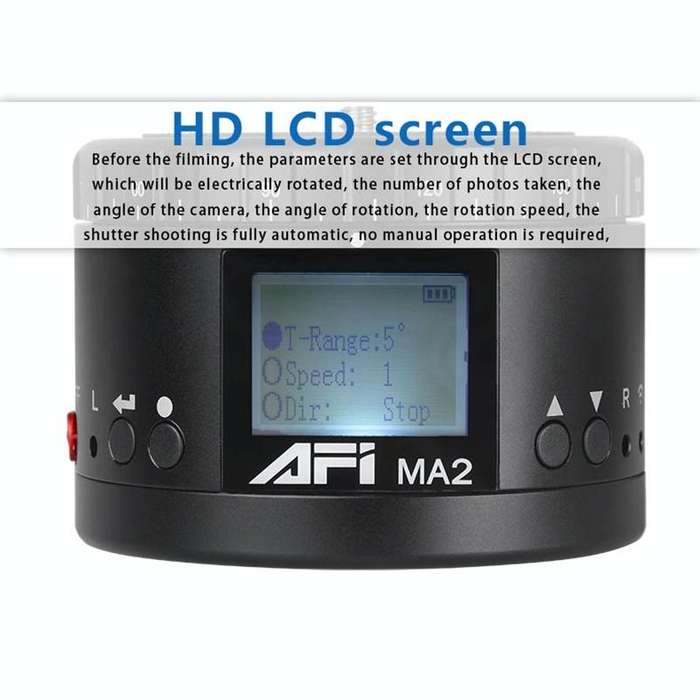 MA2 360 Degree Rotation Delayed Star Photography LCD Camera Mount for SLR & Digital Cameras with ...
