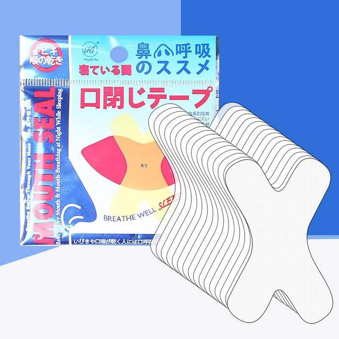 5 Sets Adult Child Night Anti Snoring Sticker Prevent Snoring(Transparent)