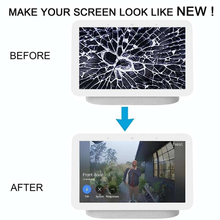 For Google Nest HUB Gen2 Original LCD Screen with Digitizer Full Assembly