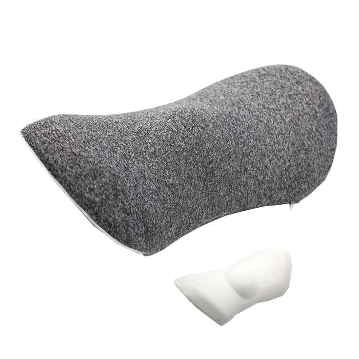 Car Supplies Lumbar Support Memory Foam Car Backrest Lumbar Cushion Seat Cushion Lumbar Pillow, C...