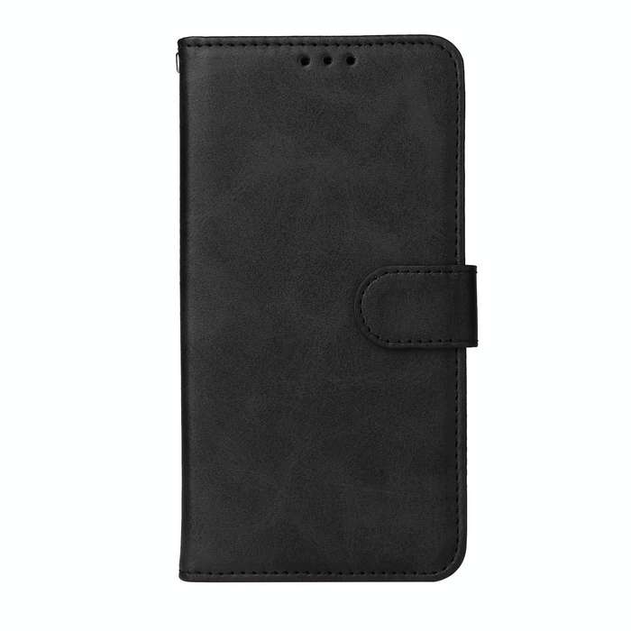 For Xiaomi Redmi Note 12 Pro+ China Classic Calf Texture Flip Leather Case(Black)
