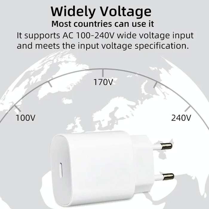 TA800 PD / PPS 25W Type-C Port Charger for Samsung, EU Plug(White)